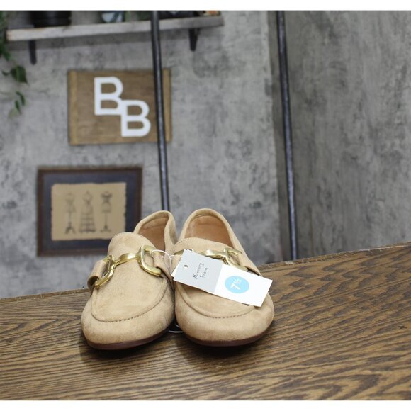 A New Day Womens Carolyn Loafers with Memory Foam Insole Beige Brown 7.5M - Picture 3 of 10